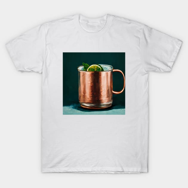 Moscow Mule Design T-Shirt by Planty of T-shirts